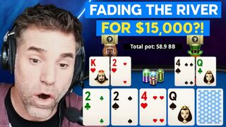 Can Trip Deuces Hold For $15,000? | Mystery Bounty Festival