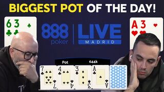 Is This The BIGGEST COOLER You've Seen?! | 888poker LIVE Madrid