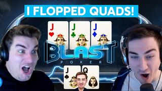 Poker Streamers Battle In Blast Poker Showdown! | Blast-Off