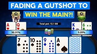 Poker Player Turns A Free Ticket Into How Much...?!? | The KO Games Main Event