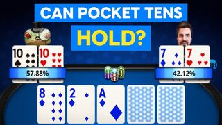 Can Pocket Tens Hold In This All-In Hand | Play With Friends