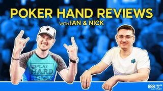 Flush Over Flush At The Feature Table! | Poker Hand Review w/ Ian & Nick