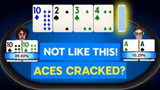 Aces Need A Miracle River | Final Table Poker | Retro Week Sunday Challenge