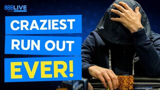Huge All-In Pot Has INSANE Run Out | 888poker LIVE London