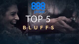 Top 5 SURPRISING Poker Bluffs