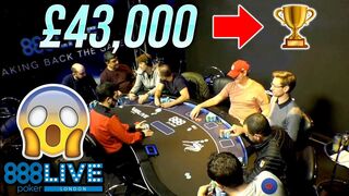 The Longest Final Table In UK Poker History! (888poker LIVE London)