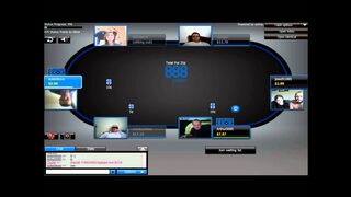Only on 888 Poker - 888 Genie Plays Craziest Wave Game on Pokercam!