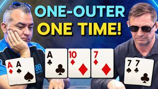 Cracking ACES In Style...? | 888poker LIVE Bucharest
