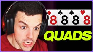 CRAZY Online Poker Action! #1