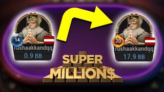 0.9bbs to Super MILLION$ Final Table
