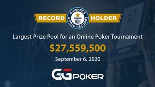 GGPoker SMASHES Online Poker Guinness World Records Title!