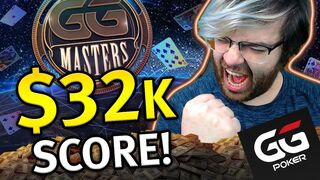 Poker Streamer Takes Down $32K In GGPoker MTT - GGMasters Poker Tournament Highlights