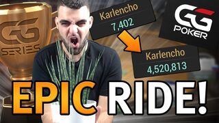 Karlencho's Epic Tournament-Winning Ride - GGSeries 3 - GGPoker