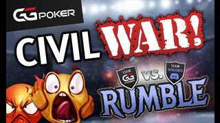 Team GGPoker Civil War! Poker Tournament Banter and Bust Outs