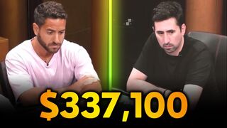 Pocket ACES vs. Pocket KINGS for $337,100 at SUPER HIGH Stakes Cash Game