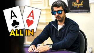 Would You Go ALL IN with POCKET ACES for $66,550?