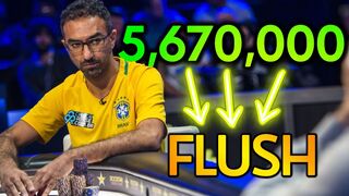 The FLUSH of a Lifetime: See Who Takes 5,670,000 at Bellagio Cup V Final Table