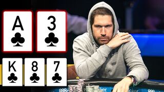 $401,700 Pot Won With FLUSH at SUPER HIGH Stakes Cash Game