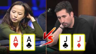 Pocket ACES vs. Pocket JACKS for $60,000 Pot at HIGH STAKES Cash Game