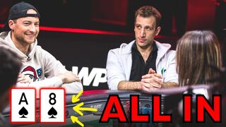 ALL IN 10,800,000 at WPT World Championship FINAL TABLE