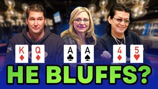 Is He Bluffing? Winning $22,700 Never Looked This Good!