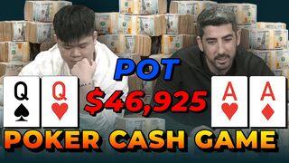 Pocket ACES In $25/$50/$100 Cash Game