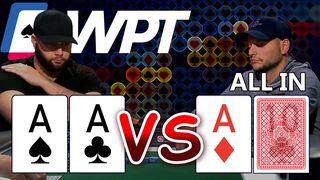 Pocket ACES at Perfect Time at WPT Borgata