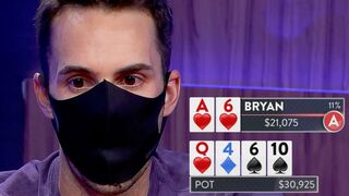 $47,800 Pot ALL IN with 3rd Pair!?