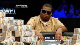 FLOPPED STRAIGHT with a $3,438,600 Prize Pool