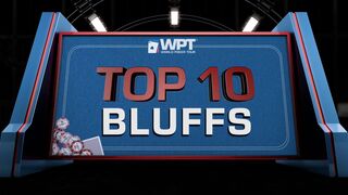 Top-10 Bluffs in WPT History! | World Poker Tour
