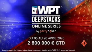 WPTDeepStacks Arrive Sur partypoker.eu