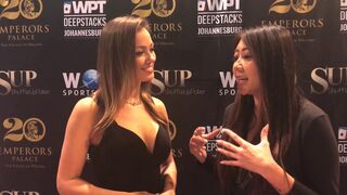 Caitlyn Howe Caught Up With Maria Ho After Her WPTDeepStacks Johannesburg Victory