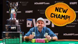 Brady Holiman Wins World Poker Tour Choctaw for $470,000