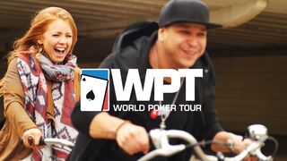 WPT Anchor Lynn Gilmartin and PokerStars Pro Felipe Ramos Bike Ride Around Amsterdam