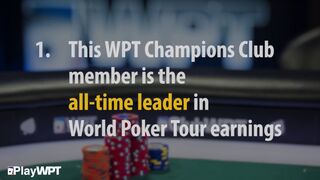 Can You Guess the WPT Champion Nicknamed "The Matador?"