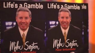 Season XV WPT500 at ARIA presented by partypoker: Mike Sexton "Life's A Gamble" book signing