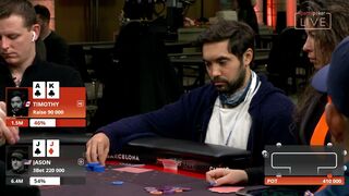 Jason Koon vs Timothy Adams | Classic Hands - MILLIONS SHR Barcelona 2018 | partypoker