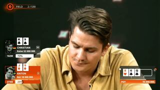 Anton's Big Bluff - $10K Main Event Final Table | Classic Hands - MILLIONS UK 2020 | partypoker