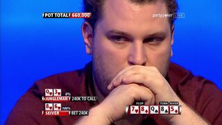 Jungleman Rocked by the Turn | Classic Hands - Premier League Poker | partypoker