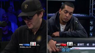 #1 - Phil Hellmuth v Andy Seth | Top 100 Greatest Poker Moments | partypoker
