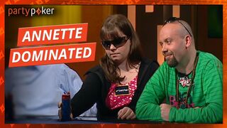#55 - Annette Obrestad v Andy Black | Top 100 Greatest Poker Moments | partypoker