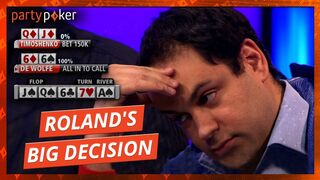 #63 - Can Roland Find That Call?? | Top 100 Greatest Poker Moments | partypoker