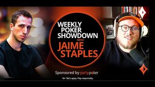 Benny Glaser | Weekly Poker Showdown E44 | PokerStaples partypoker Podcast
