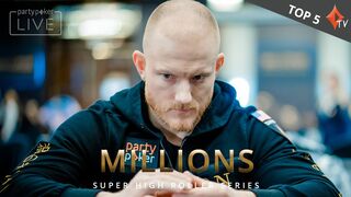 Top 5 ALL INS | MILLIONS Super High Roller Series Sochi 2020 | Live Poker | partypoker