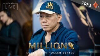 Top 5 SUPER Short Deck Quads! | MILLIONS Super High Roller Sochi Series | Live Poker | partypoker