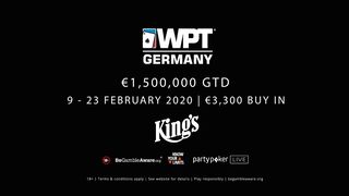 WPT Germany 2020 | 9 - 23 Feb 2020 | €1,500,000 GTD