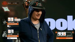 Anton Doubles Again | $10K Main Event Final Table | MILLIONS UK 2020