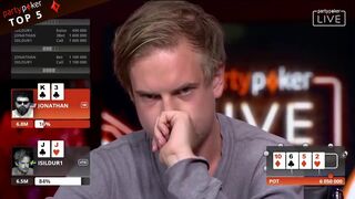 Top 5 CRAZY Folds! | Poker Legends | Live Poker | partypoker
