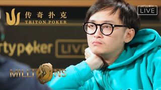 MILLIONS Russia 2018 | Triton High Roller Day 1 | FULL STREAM | Tournament Poker | partypoker