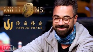MILLIONS Europe Day 2 | Triton 100K Super High Roller Day 2